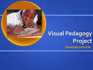 Visual Pedagogy
         Project
      TRANSMEDIATION
 