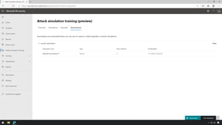 M365 Attack Simulation Demo