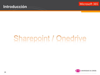 Curso_Microsoft_365_avanzado_UDC_Carlos_Escudero | PDF