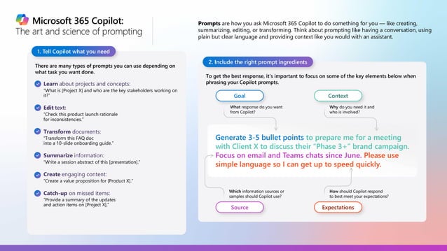 Primeros paso con Copilot en Microsoft 365 | PPT