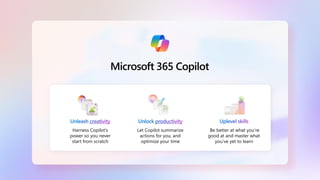 Copilot para Microsoft 365 y Power Platform Copilot | PDF