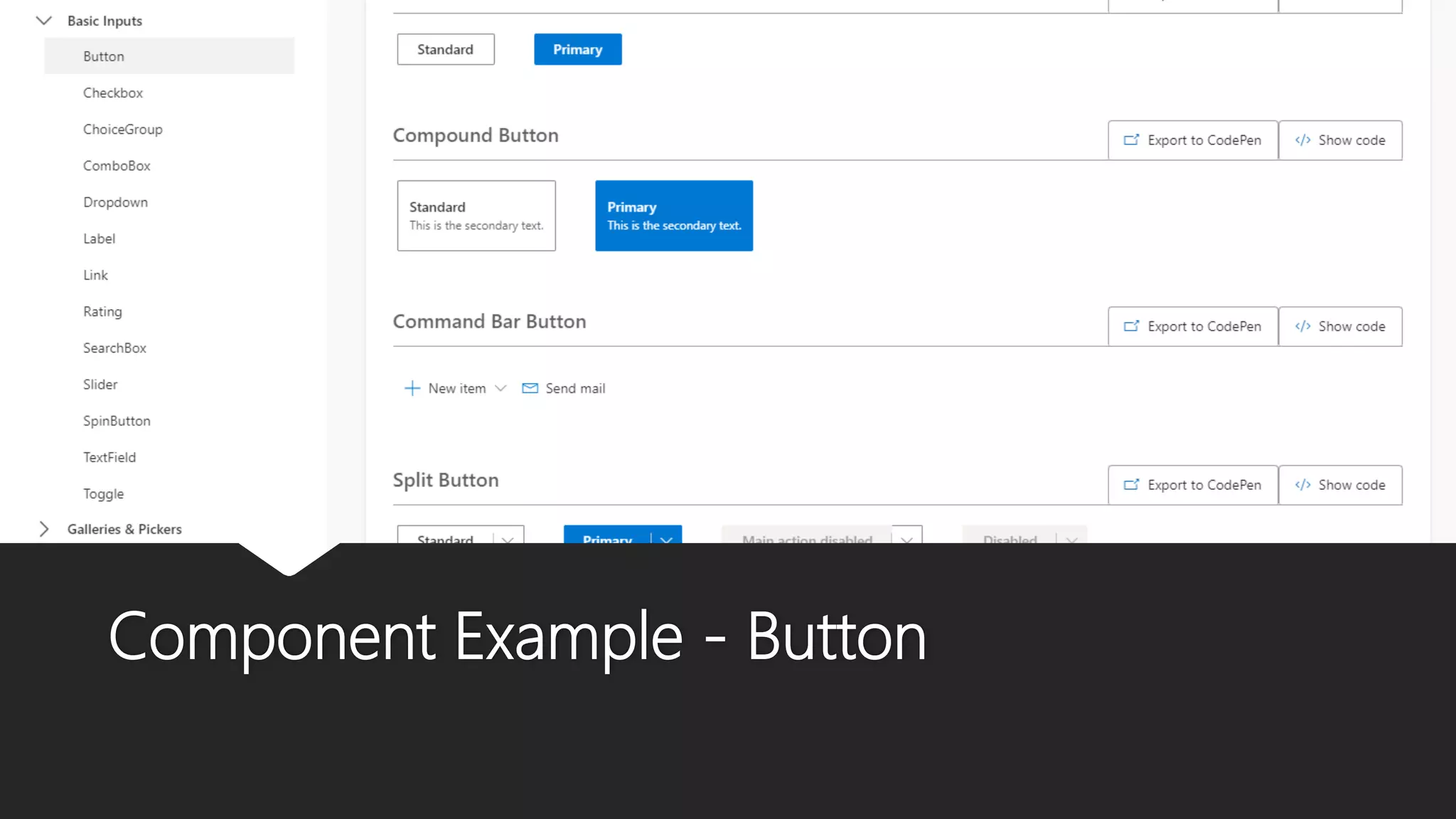 Component Example - Button
 
