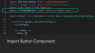 Import Button Component
 