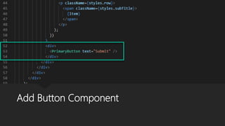 Add Button Component
 