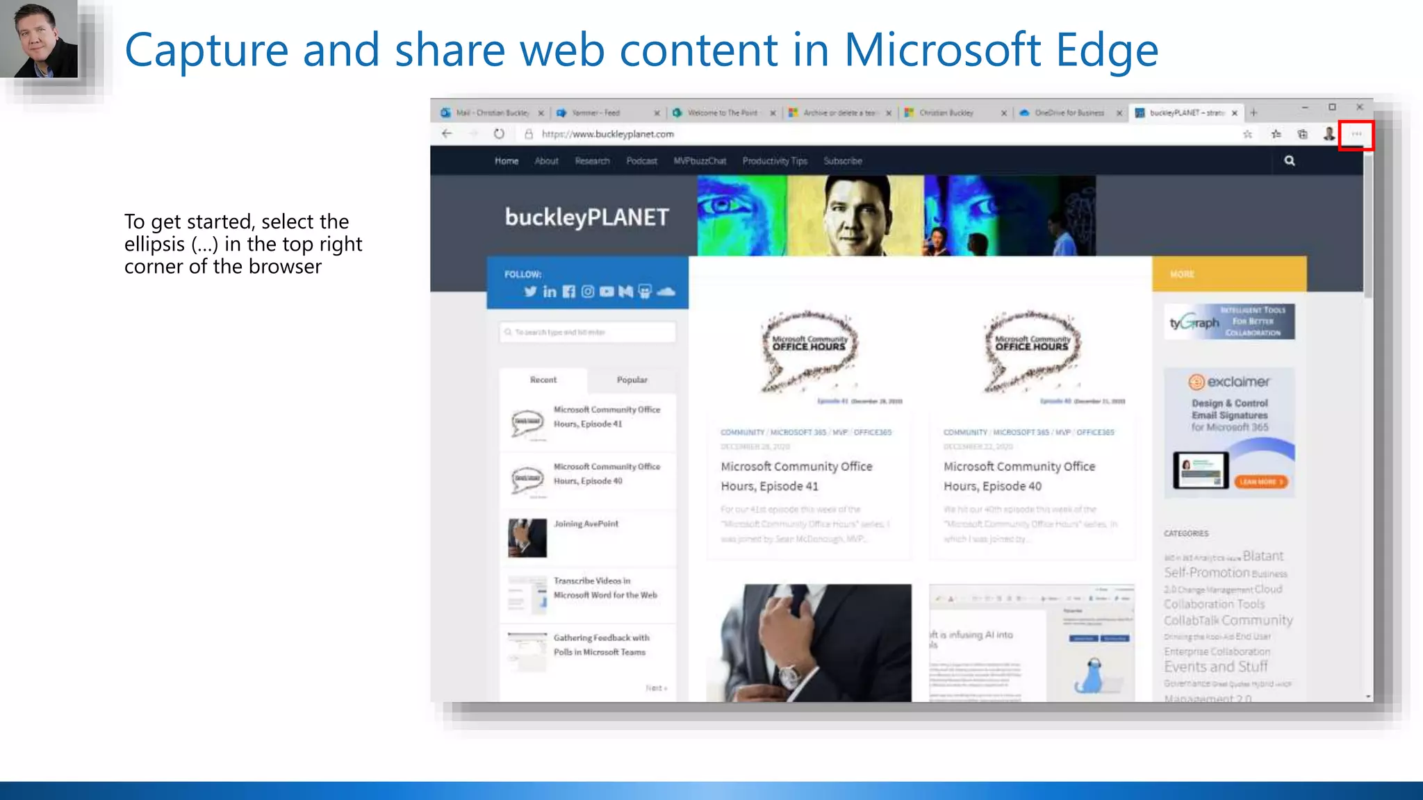 Microsoft 365 Productivity Tips "December Dust-Up"