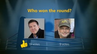 Who won the round?
19 votes 9 votes
 