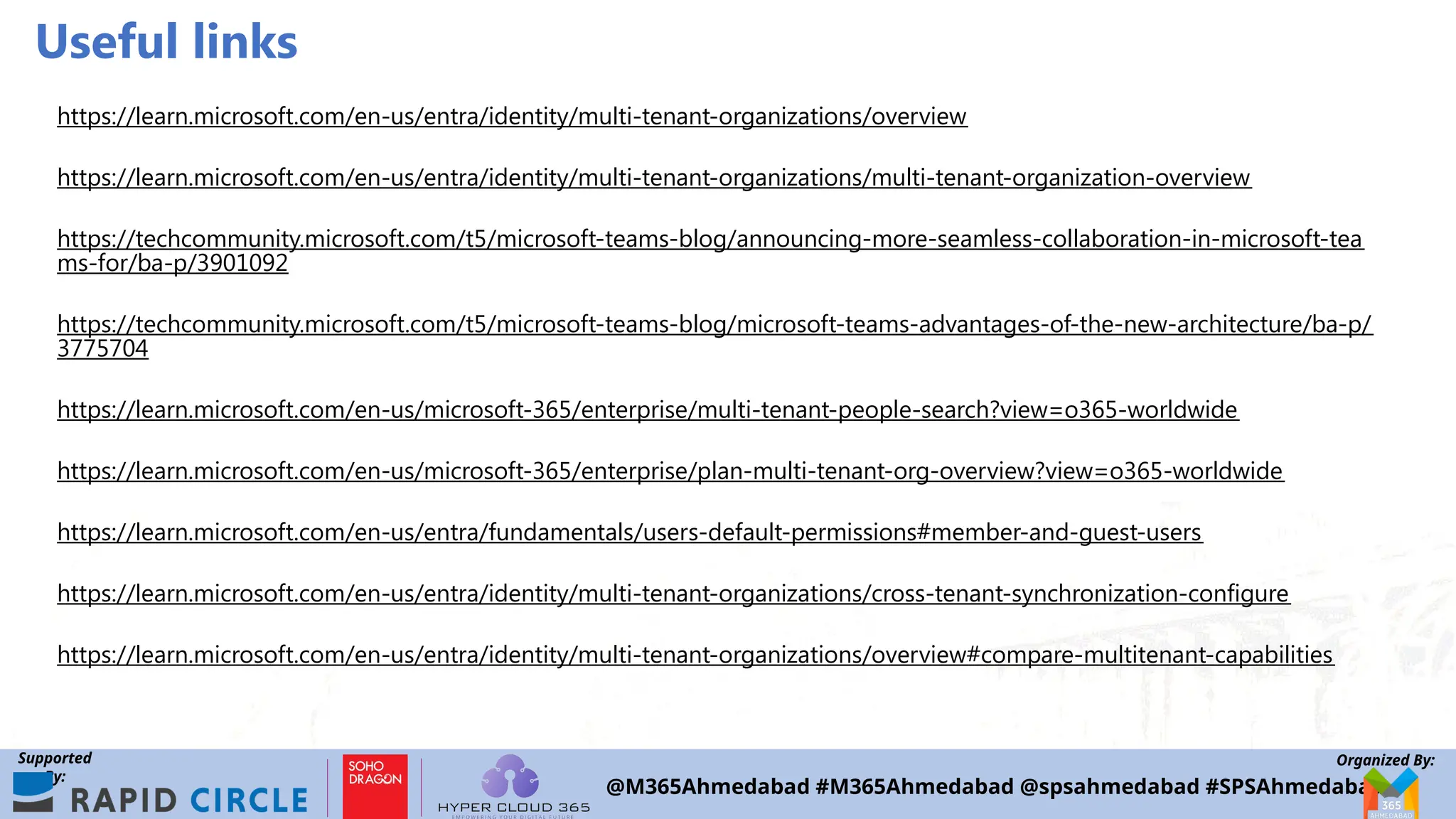 Multi-tenant organization(MTO in Entra ID)- What is it and what problem it  can solve for you | PPTX