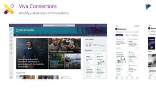 Amplify culture and communications
 