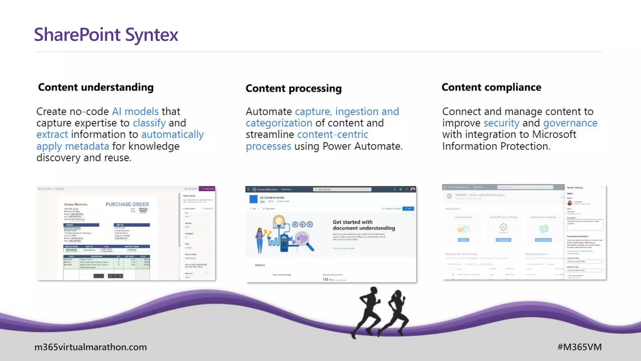 m365virtualmarathon.com #M365VM
SharePoint Syntex
 