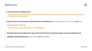 Universal Actions for Adaptive Cards on Microsoft Teams | PPTX