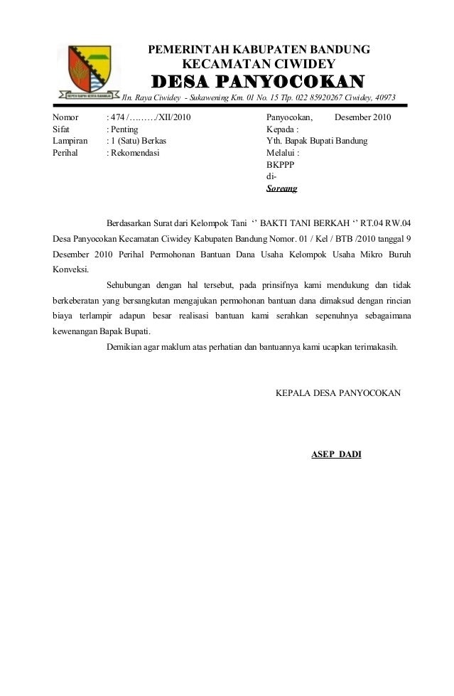 Sk Kelompok Barokah