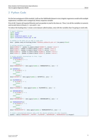 [M3A4] Data Analysis and Interpretation Specialization | PDF