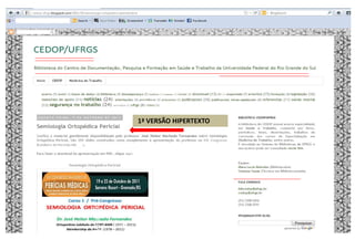 B
B
O
T
O
1ª VERSÃO HIPERTEXTO
 