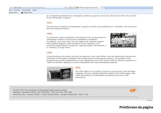 PrintScreen da página
 