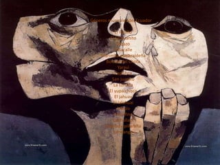 Géneros musicales del Ecuador
El Pasillo
El Sanjuanito
Albazo
Pasacalle
Marimba esmeraldeña
Bomba del Chota
Yaraví
Capishca
San juanito
La tonada
El yupaichisca
El jahuay
El lalahuai
Albazo
Amorfino
Cachullapi
Diablada pillareña
Fandango
 