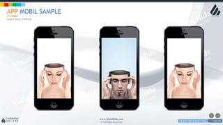 w w w . D o m a i n . c o m Page 128
www.MainSlide.com
© All Rights Reserved.
Confidential
APP MOBIL SAMPLE
Insert Your Subtitle
 