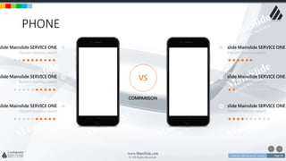 w w w . D o m a i n . c o m Page 78
www.MainSlide.com
© All Rights Reserved.
Confidential
PHONE
VS
COMPARISON
Dessert tiramisu
slide Mainslide SERVICE ONE
Dessert tiramisu sweet
slide Mainslide SERVICE ONE
Dessert tiramisu sweet
slide Mainslide SERVICE ONE
Dessert tiramisu sweet
slide Mainslide SERVICE ONE
Dessert tiramisu sweet
slide Mainslide SERVICE ONE
Dessert tiramisu sweet
slide Mainslide SERVICE ONE
Dessert tiramisu sweet
 