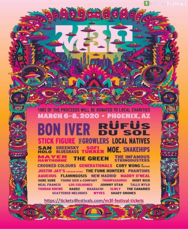 M3f Festival 2020 Phoenix Line Up Tickets Dates