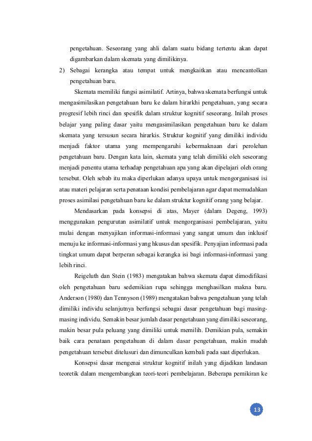 Berikut Yang Bukan Termasuk Cakupan Dari Teori Belajar