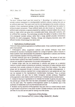 M3-Plant Tissue Culture