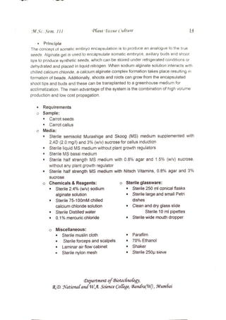M3-Plant Tissue Culture