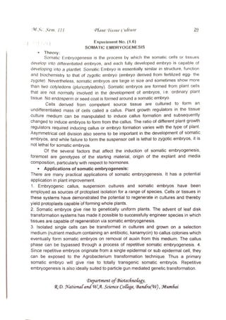 M3-Plant Tissue Culture