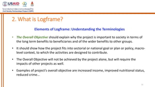 Livelihood Logframe Example M3_S5_logframe_KSD_180916.pptx