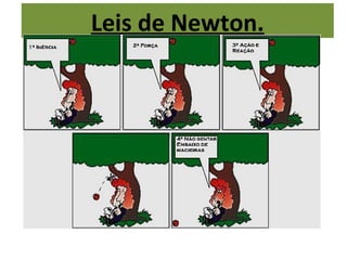 Leis de Newton.
 