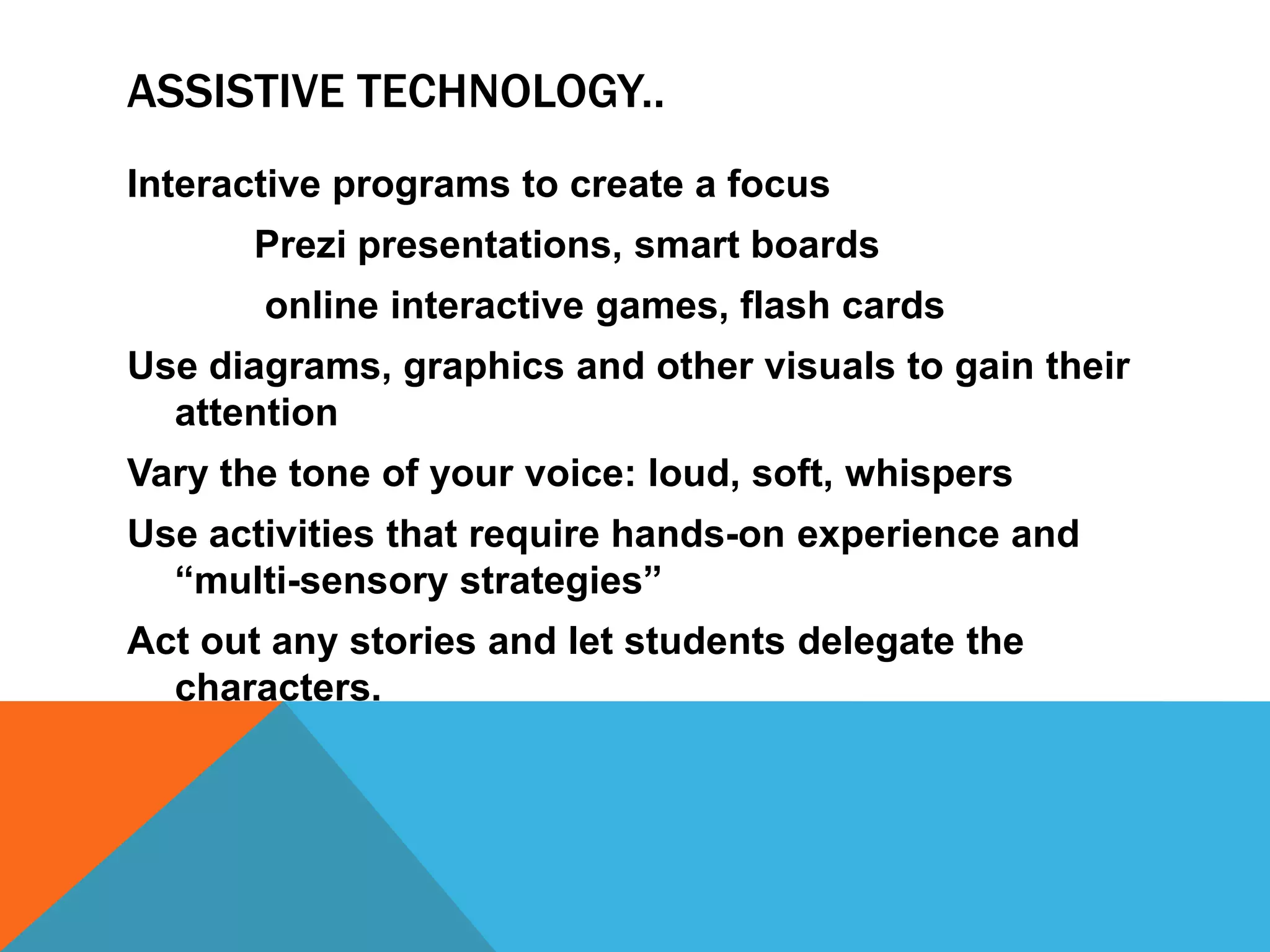 Assistive Technology Presentation | PPTX