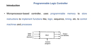 m4 of mechatronics plc and education sectyor | PPTX
