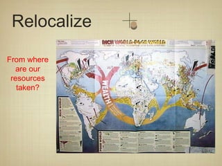 Relocalize

From where
   are our
 resources
   taken?
 