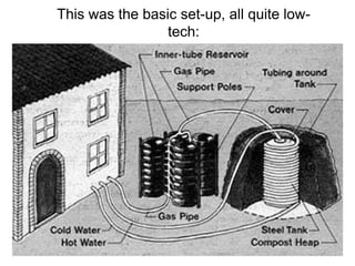 This was the basic set-up, all quite low-
                 tech:
 