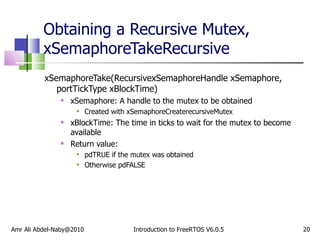 FreeRTOS Course - Semaphore/Mutex Management