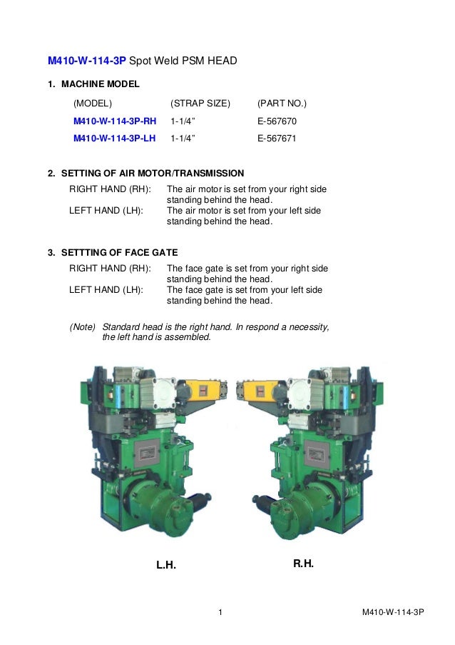 Signode Stteel Band operation_manual