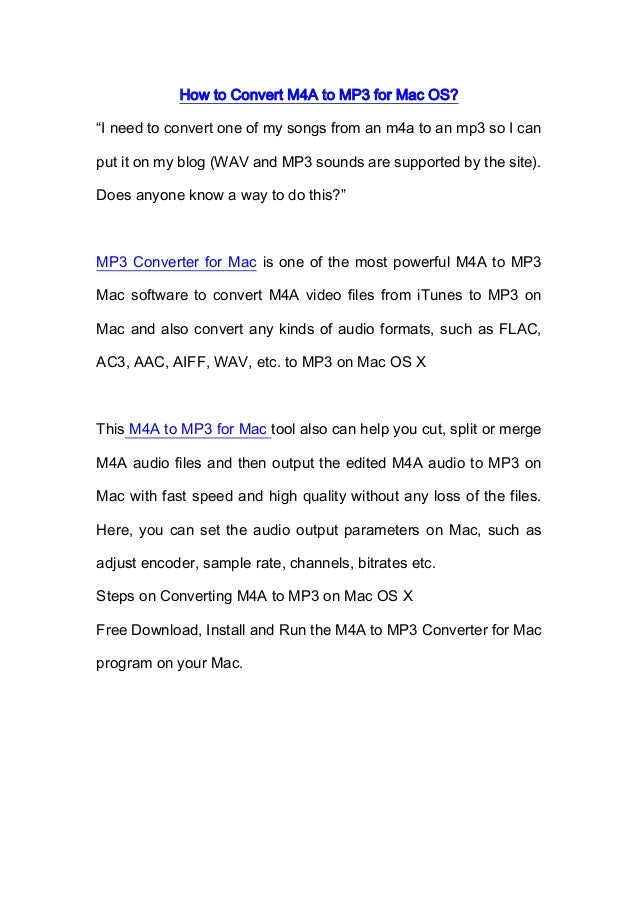 m4a to mp3 converter free mac m4a to mp3 converter free mac