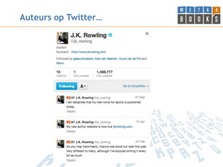 Auteurs op Twitter…
 