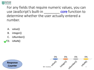 JavaScript functions | PPTX