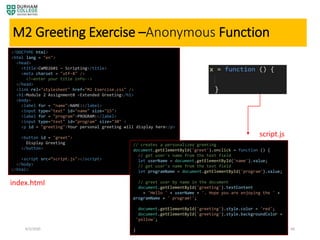 JavaScript functions | PPTX