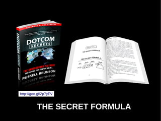 THE SECRET FORMULA
http://goo.gl/2p7yFV
 