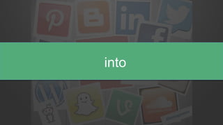 How to turn this…into
 