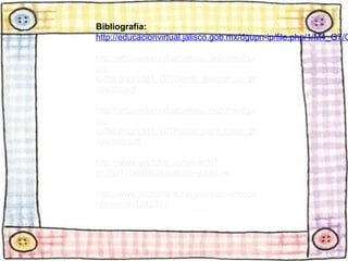 Bibliografía:
http://educacionvirtual.jalisco.gob.mx/dgupn-ip/file.php/1/M4_G7/C
http://educacionvirtual.jalisco.gob.mx/dgu
pn-
ip/file.php/1/M4_G7/Como_disenar_un_pr
oyecto.pdf
http://educacionvirtual.jalisco.gob.mx/dgu
pn-
ip/file.php/1/M4_G7/Pasos_para_crear_pr
oyectos.pdf
http://www.youtube.com/watch?
v=35J17D0Z6fU&feature=youtu.be
http://www.slideshare.net/jmmjiec/videoco
nferencia-1242344
 
 
 