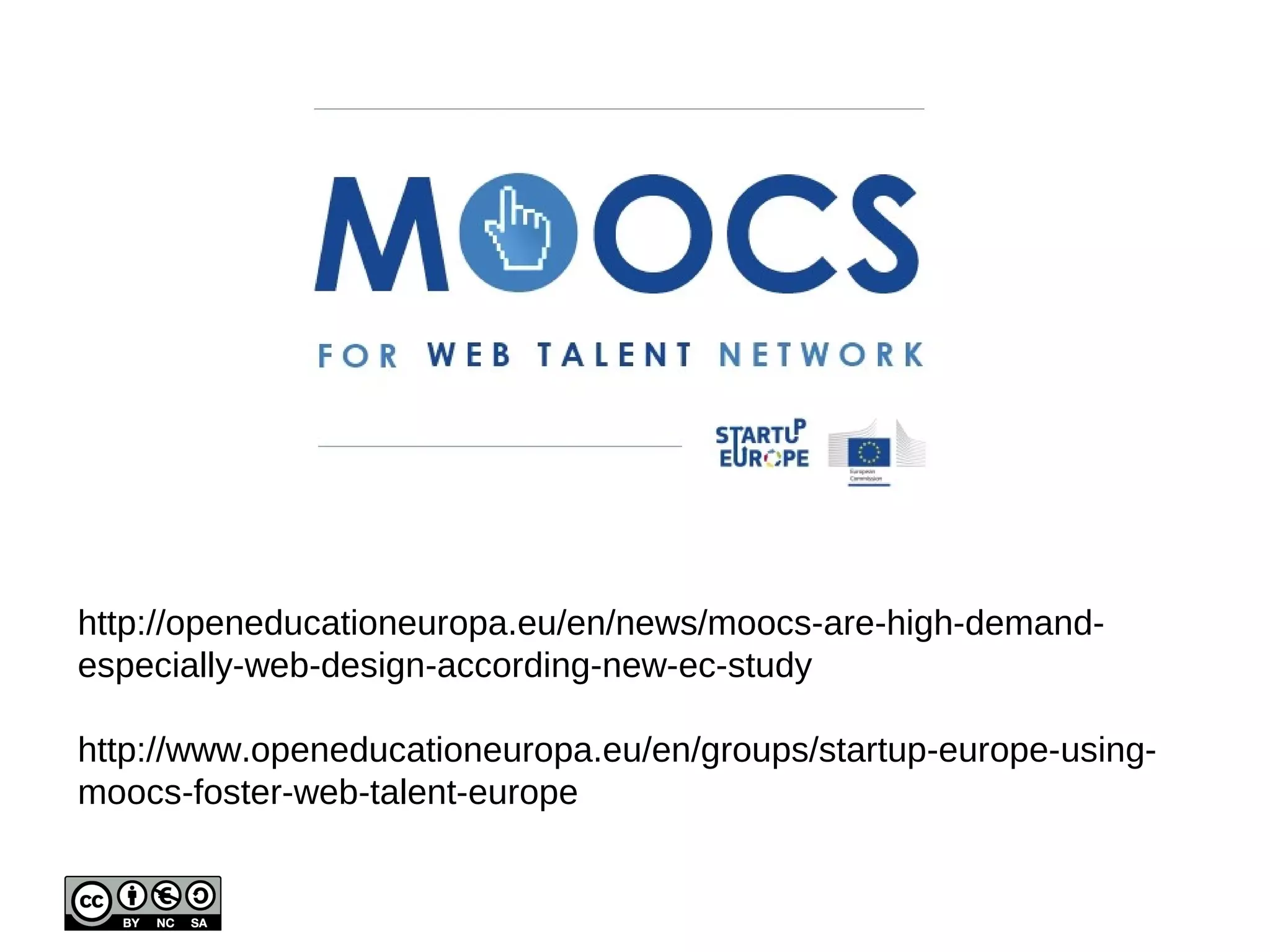 Emerging themes 
• Growing eco-system of campus, blended, hybrid and 
open online courses, which would leverage the overlaps 
and synergies between different modes of delivery 
• Rise in awareness to issues of learning design, 
evaluation, assessment and quality control, which are 
much more salient in on-line courses 
• Importance of accreditation and verification schemes, 
specifically practice-based schemes (e.g. Portfolios) 
which would allow learners to demonstrate the skills they 
acquired to potential employers. 
 