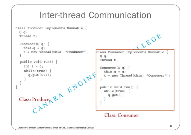 Multithreaded Programming in JAVA | PPT
