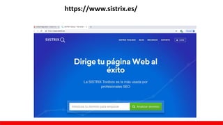 https://www.sistrix.es/
 