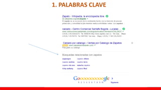 1. PALABRAS CLAVE
 