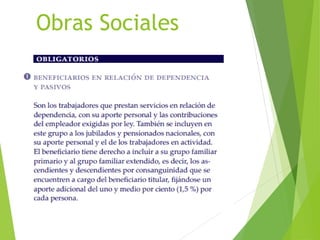 Obras Sociales
 
