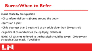 Significant Burn M5 Burns.pptxclass notes for new and everyone | PPTX