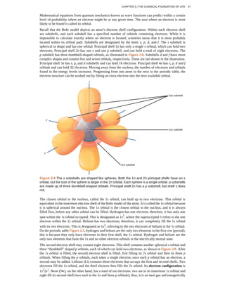 Shell Vs Subshell Wave Function Biology Basic | PDF