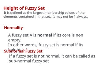 Comprehensive Introduction to Fuzzy Logic and Membership Functions | PPTX