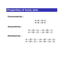 Comprehensive Introduction to Fuzzy Logic and Membership Functions | PPTX